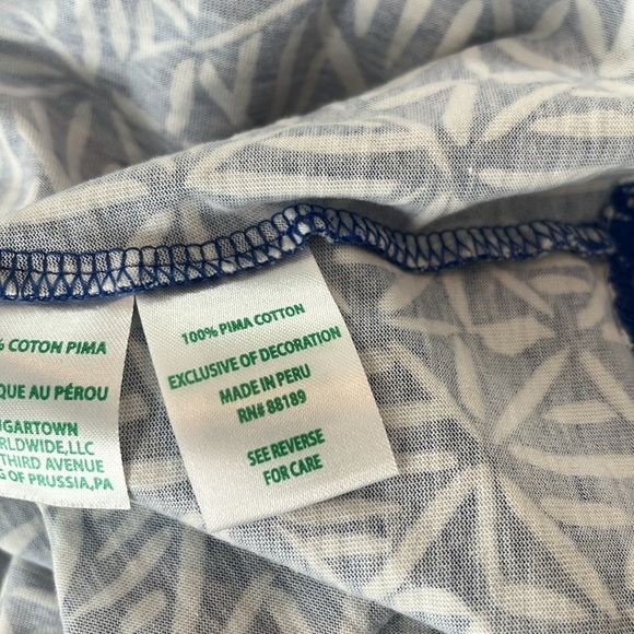 Lilly Pulitzer Etta Pullover Dress – Corsica Blue Easy Peasy – Size Medium - Picture 7 of 7